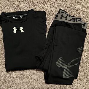 Under Armour Coldgear YLG Set